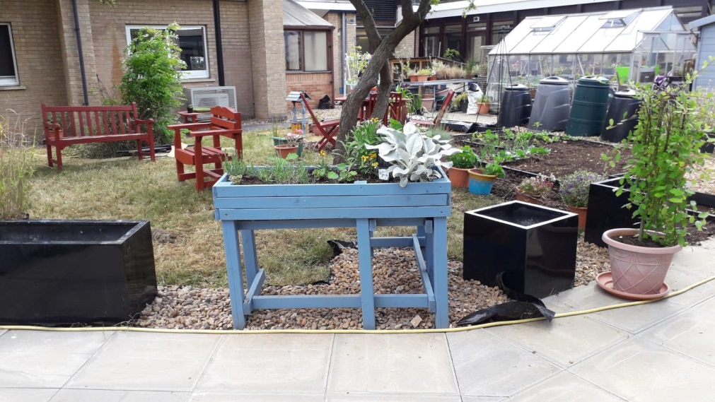 The Bradgate Mental Health Unit Use Their Green Fingers To Create A New 