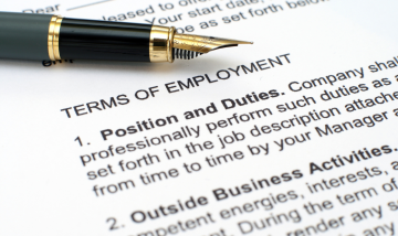 photo of Employment contract