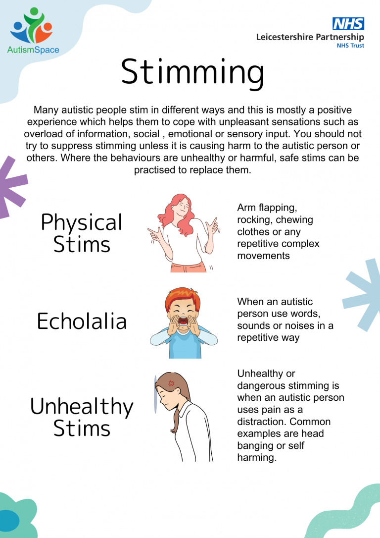 Stimming | Autism Space | Leicestershire Partnership NHS Trust