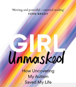 A book cover for a book called 'Girl Unmasked'