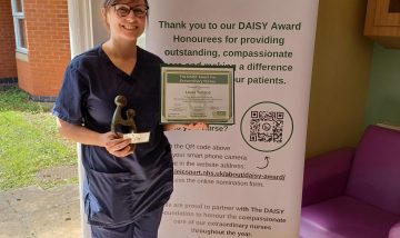 Advanced nurse practitioner receives international DAISY award