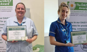 Two nurses who go above and beyond receive international DAISY award